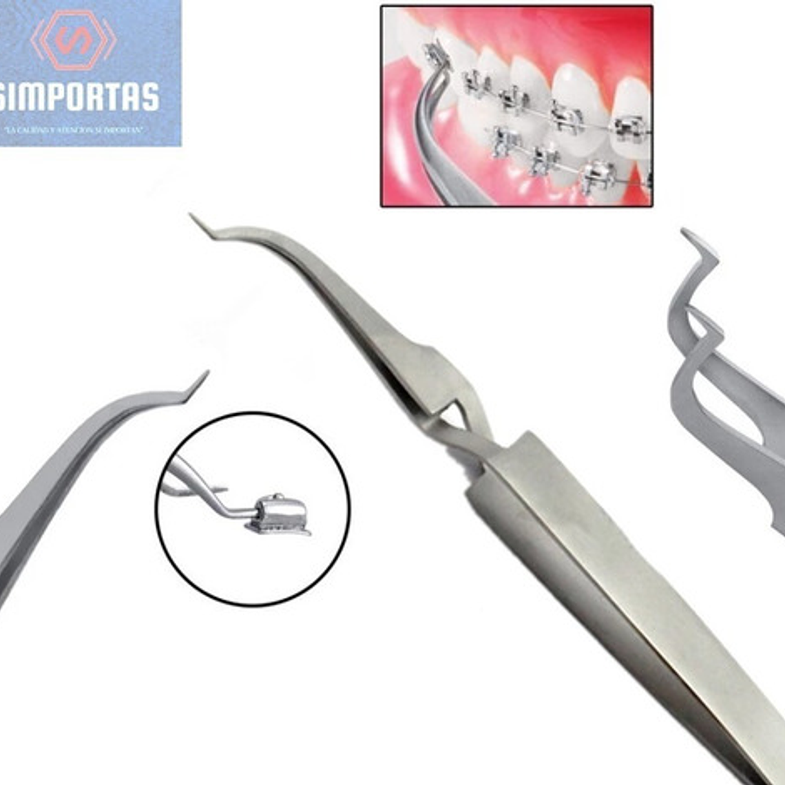 Pinza Para Tubos De Ortodoncia Santiago 2