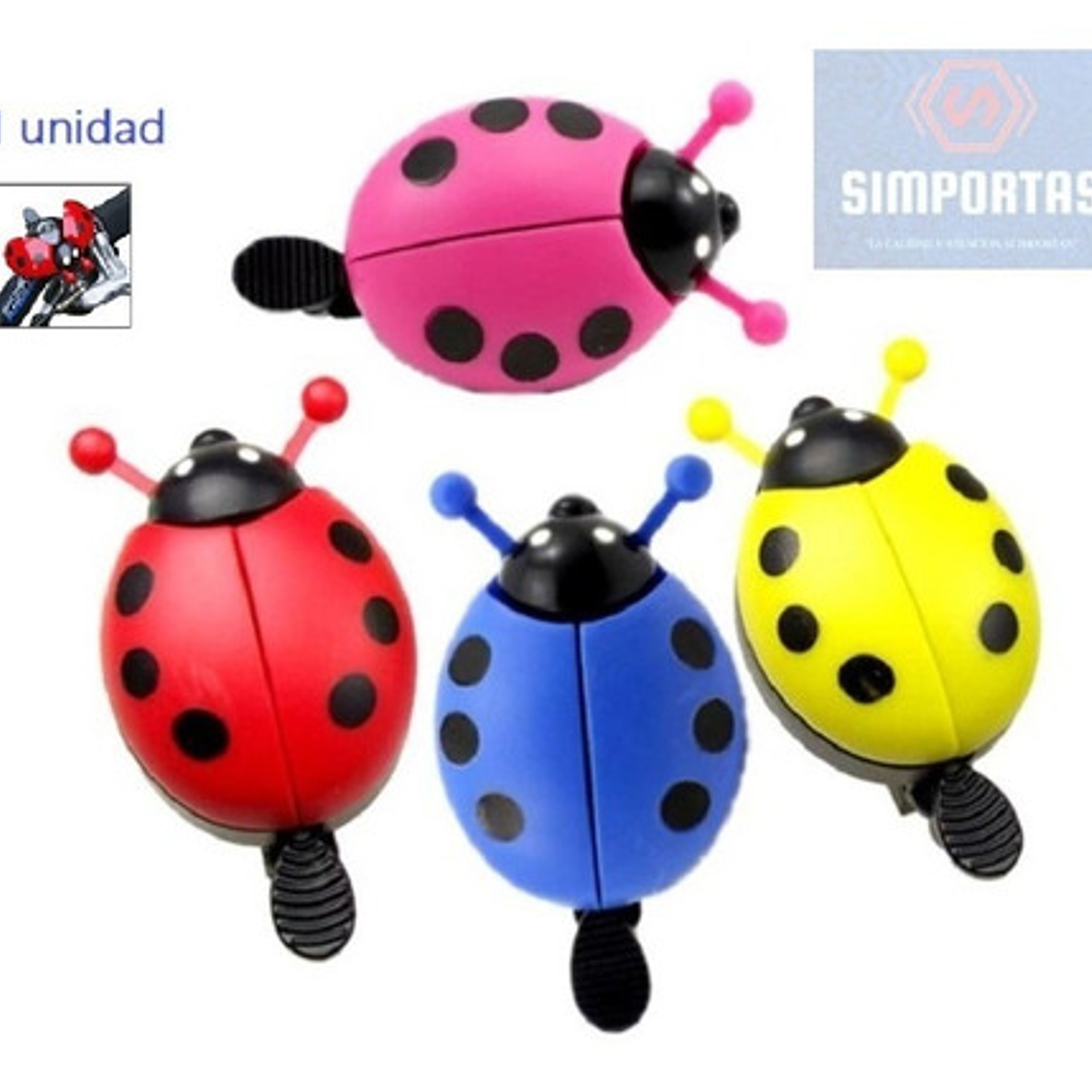 Timbre Campana De Bicicleta Chinita Sonora Santiago 6