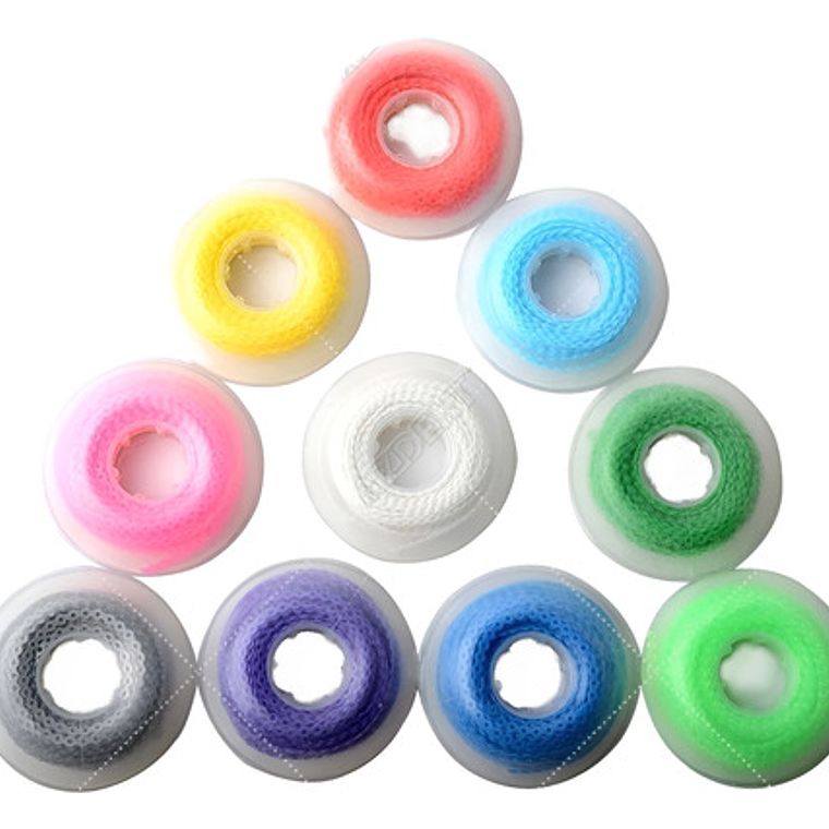 Set De Cadenetas De Poder Colores Cadena Ortodoncia Santiago 9