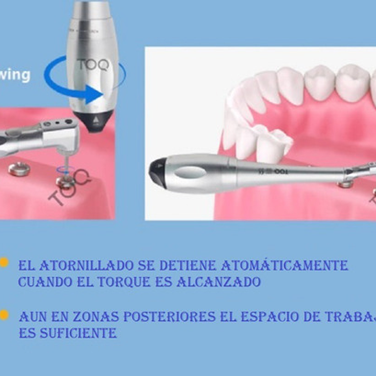 Llave Implantes Dentales Dinamométrica Con Maletín Santiago 4