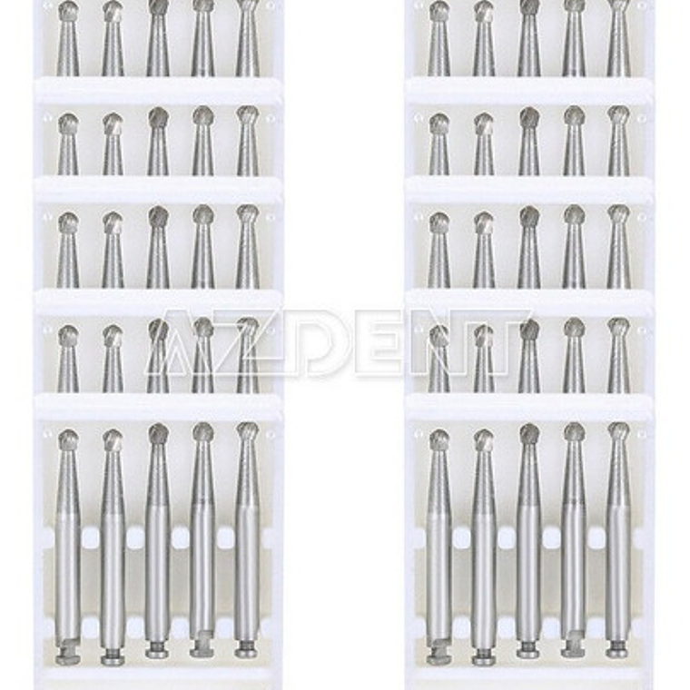 Fresas Carbide Baja Velocidad Odontología Set 5u Santiago 16
