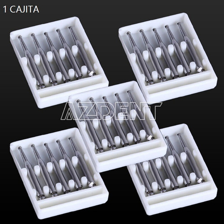 Fresas Carbide Baja Velocidad Odontología Set 5u Santiago 27