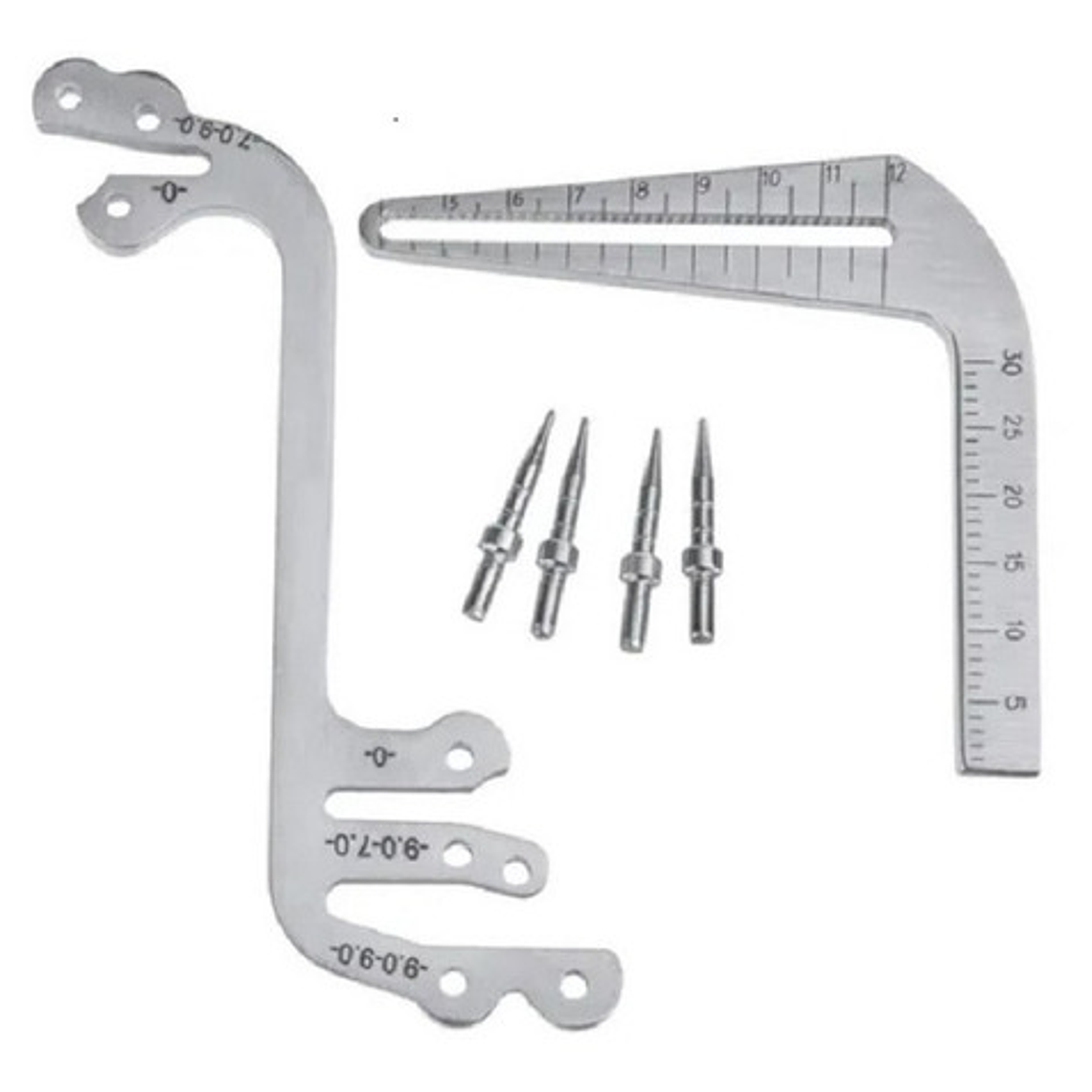 Reglas De Medición Para Implantes Dentales Guía Set Santiago 5
