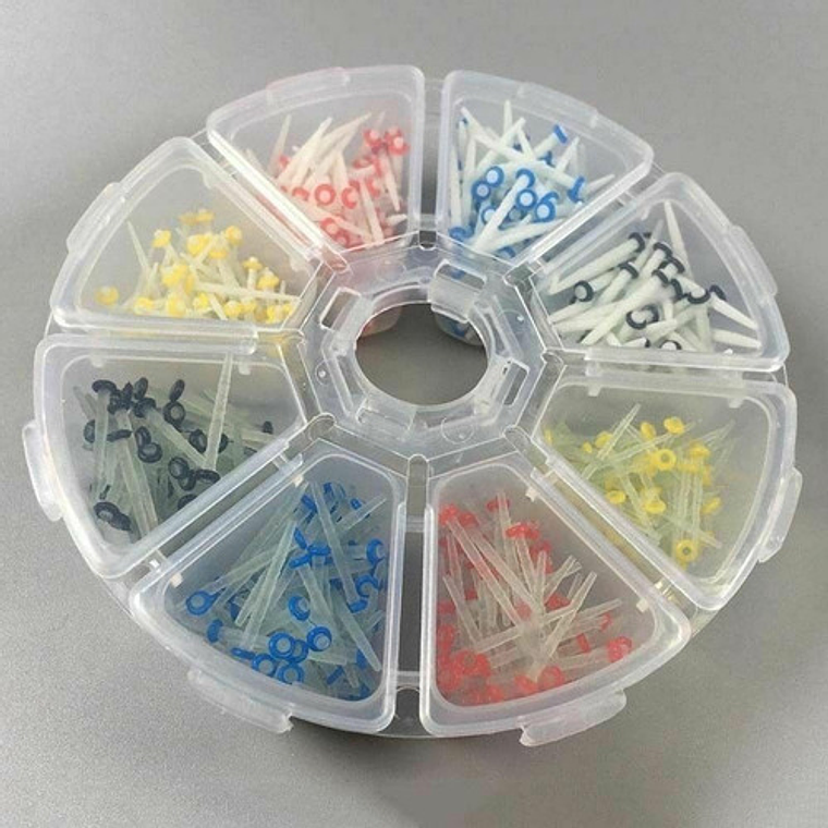 Set Xl Postes Fibra De Vidrio Dental 200u Rueda Santiago 3