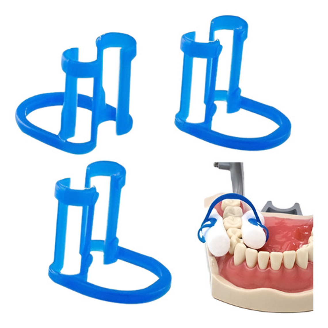 Clip Porta Tórulas Dental X 20 Unidades Comodidad Stgo. 1