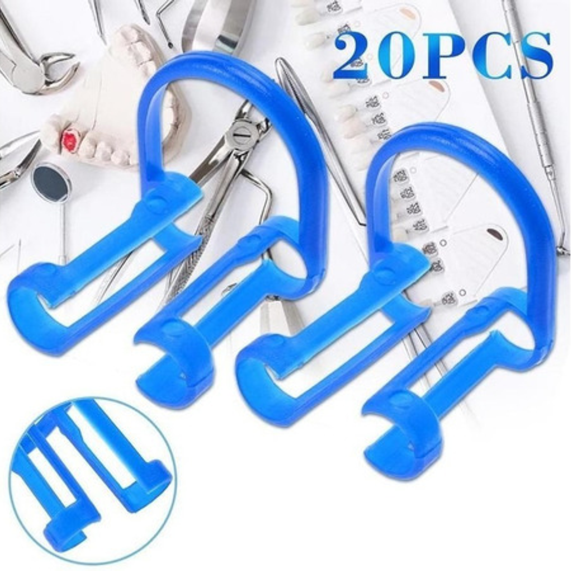 Clip Porta Tórulas Dental X 20 Unidades Comodidad Stgo. 3