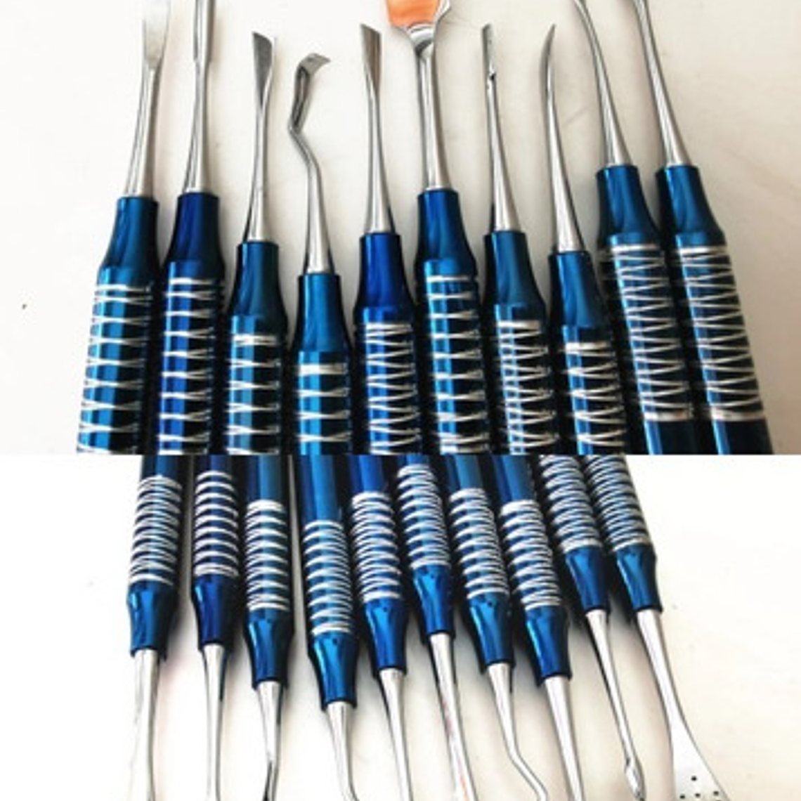 Elevadores De Seno Maxilar Set Azul 10 Piezas Calidad Stgo. 3