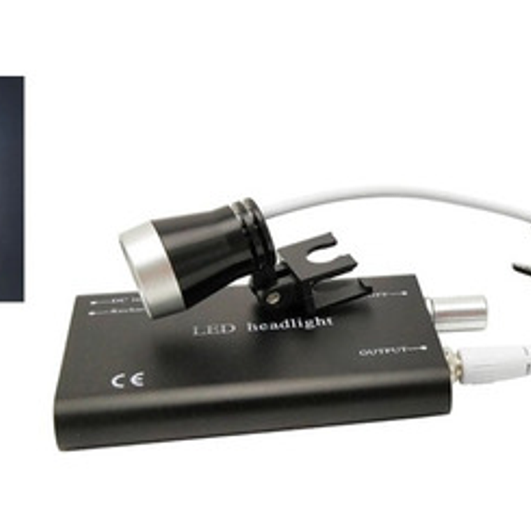 Lupas Binoculares Quirúrgicas 2.5 X 420 Luz Led Maletín Stgo 4