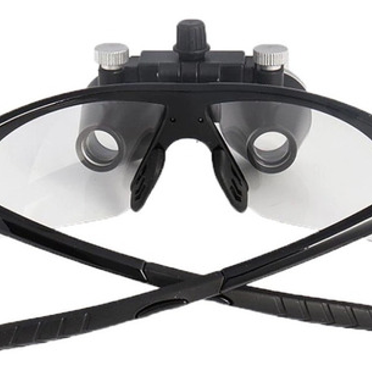 Lupas Binoculares Quirúrgicas 2.5 X 420 Luz Led Maletín Stgo 6