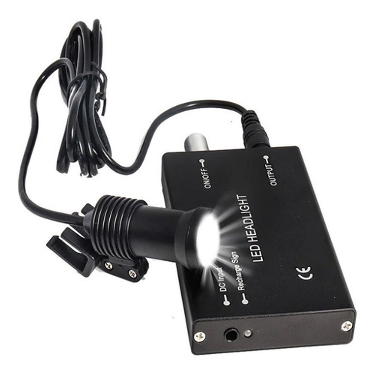 Lupas Binoculares Quirúrgicas 2.5 X 420 Luz Led Maletín Stgo 8