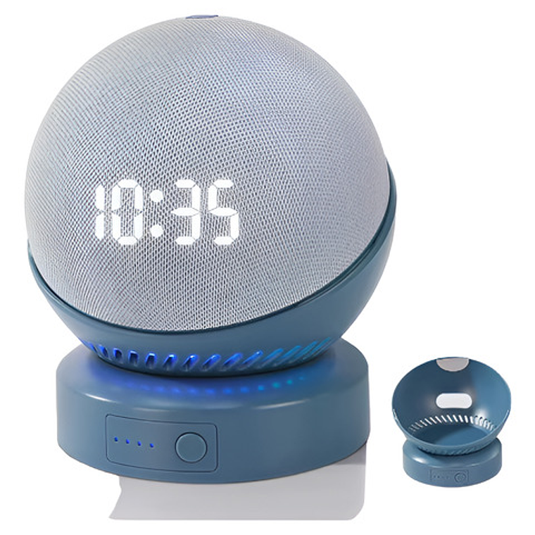 Base Inalámbrica Recargable Compatible Con Echo Dot 4ta. G. 6