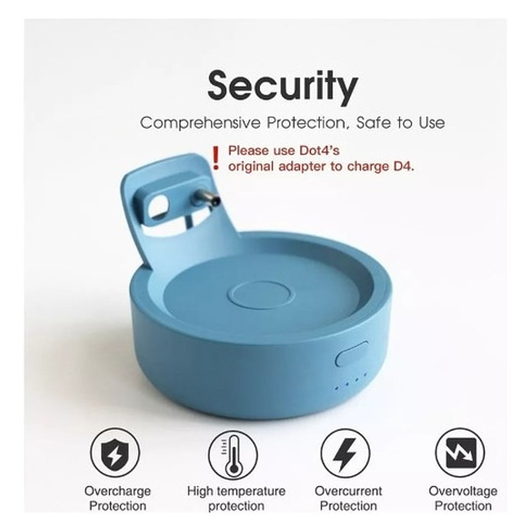 Base Inalámbrica Recargable Compatible Con Echo Dot 4ta. G. 12