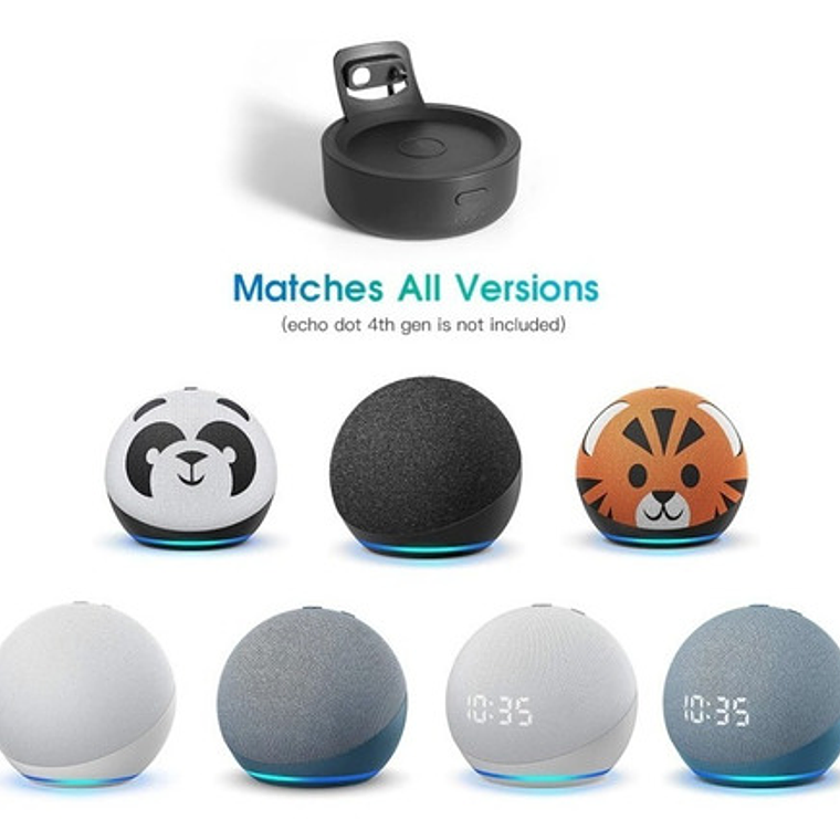 Base Inalámbrica Recargable Compatible Con Echo Dot 4ta. G. 16
