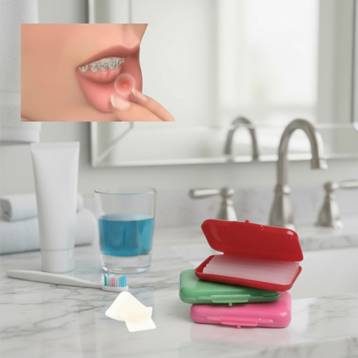 Cera De Alivio Para Bracket 2 Cajitas Santiago 4