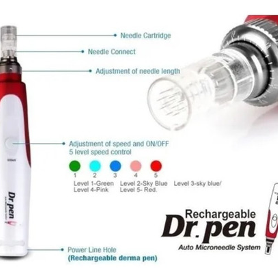 Dermapen Dr Pen Original N2 Mesoterapia Santiago 3