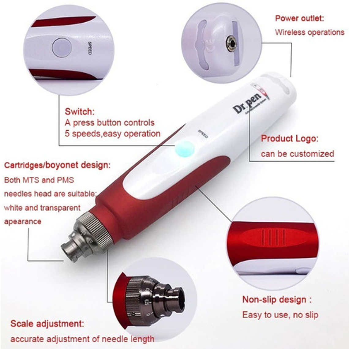 Dermapen Dr Pen Original N2 Mesoterapia Santiago 5