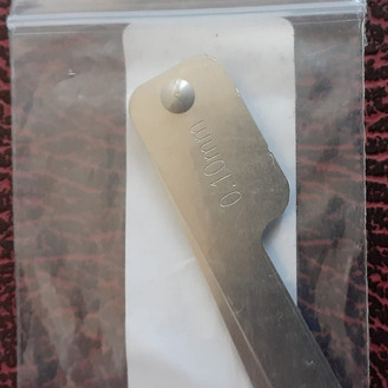 Calibrador Dental Interproximal Regla 0.1-0.5mm Santiago 4