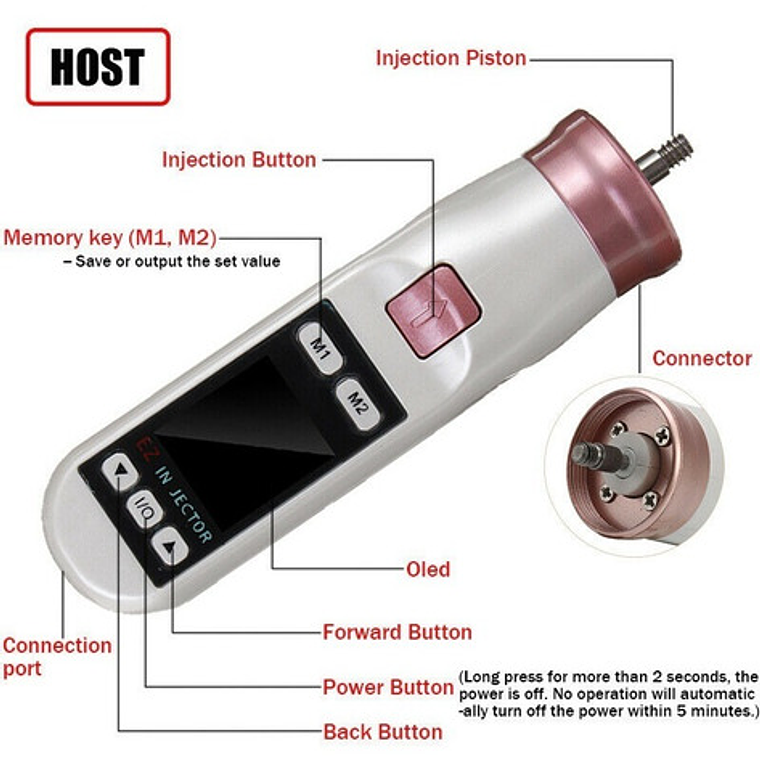 Pistola Mesoterapia Electro Revolucionaria Vacío2.0 Santiago 6