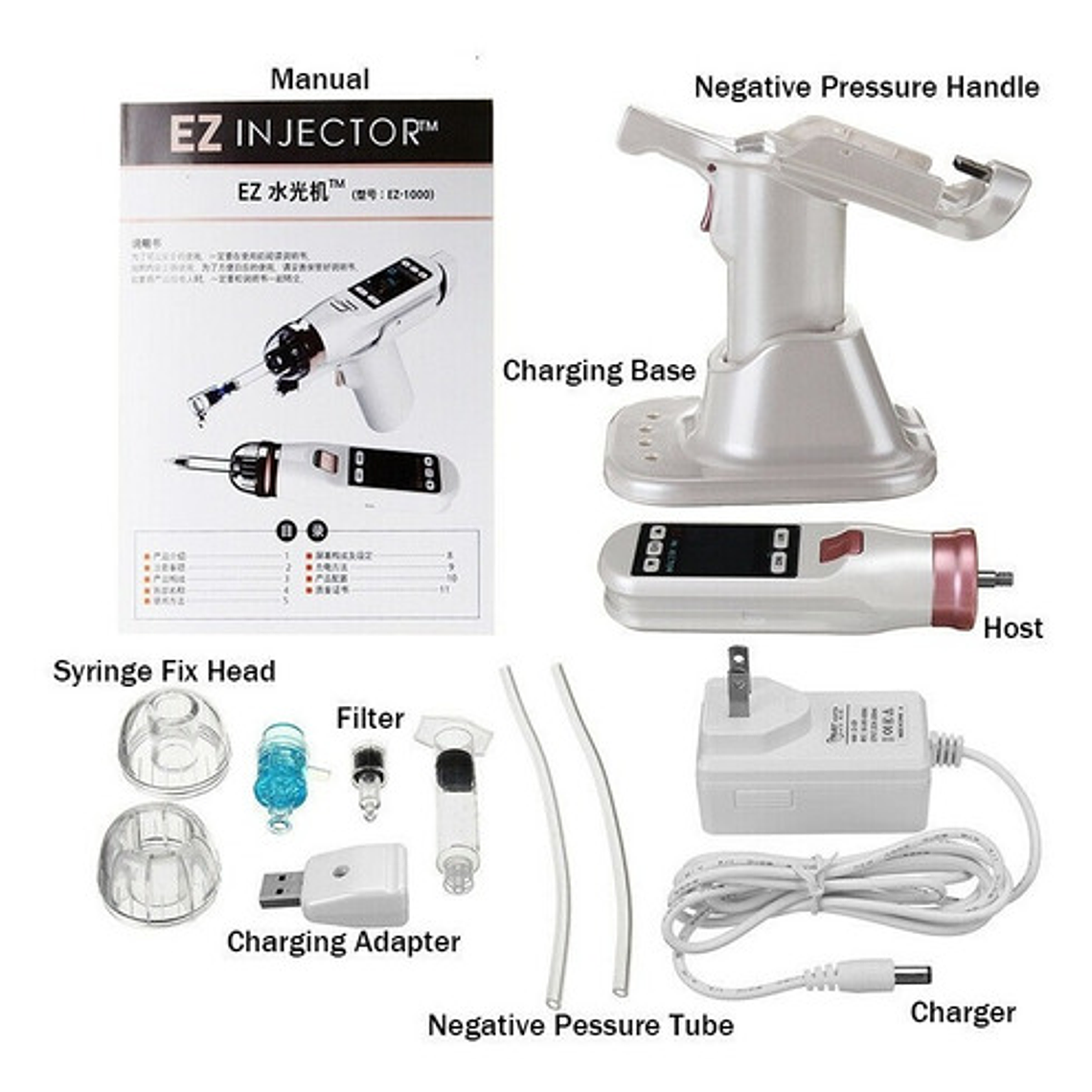 Pistola Mesoterapia Electro Revolucionaria Vacío2.0 Santiago 7