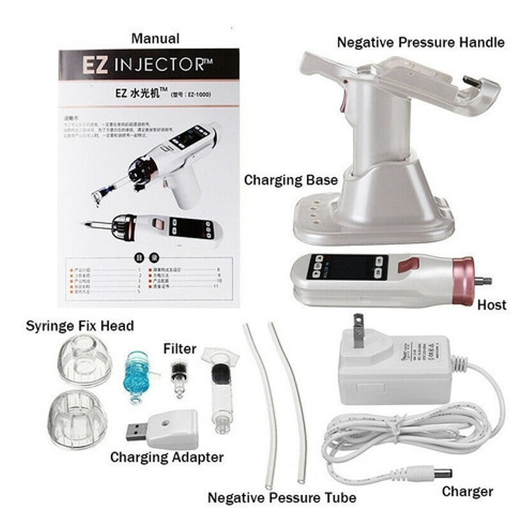 Pistola Mesoterapia Electro Revolucionaria Vacío2.0 Santiago 7