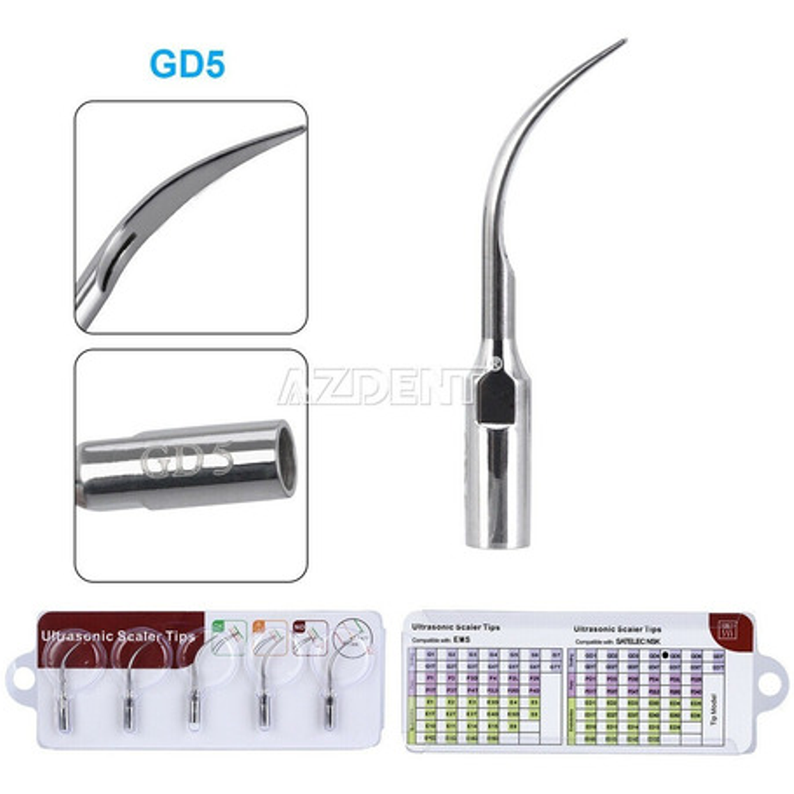 Puntas Scaler Ultrasonido Cavitron Dte/satelec Unidad  13