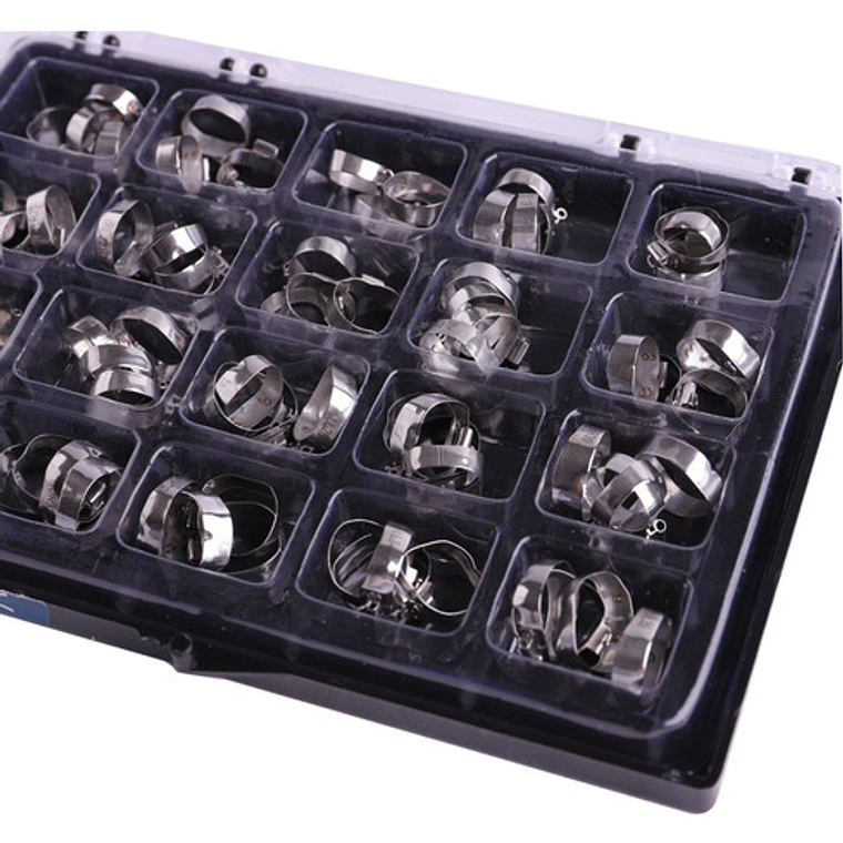 Set Xl 80 Bandas Molares Con Tubo Medias Ortodoncia Santiago 1