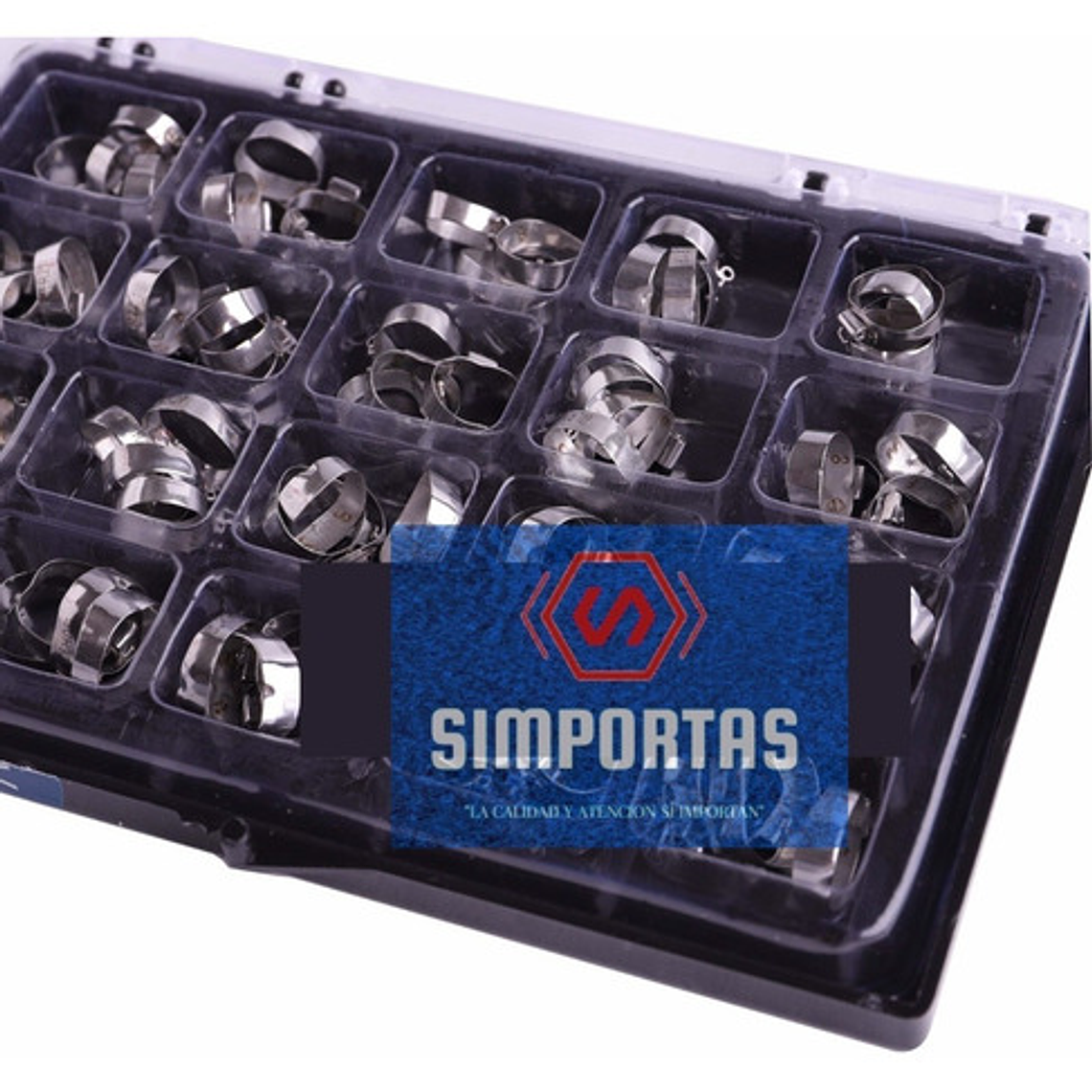 Set Xl 80 Bandas Molares Con Tubo Medias Ortodoncia Santiago 9