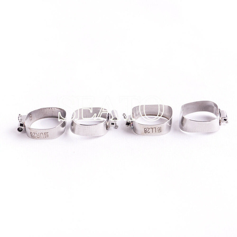 Set Xl 80 Bandas Molares Con Tubo Medias Ortodoncia Santiago 12