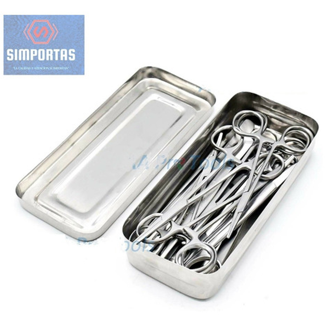 Set Quirúrgico Caja Acero Con 13 Instrumentos Cirugía Menor 7