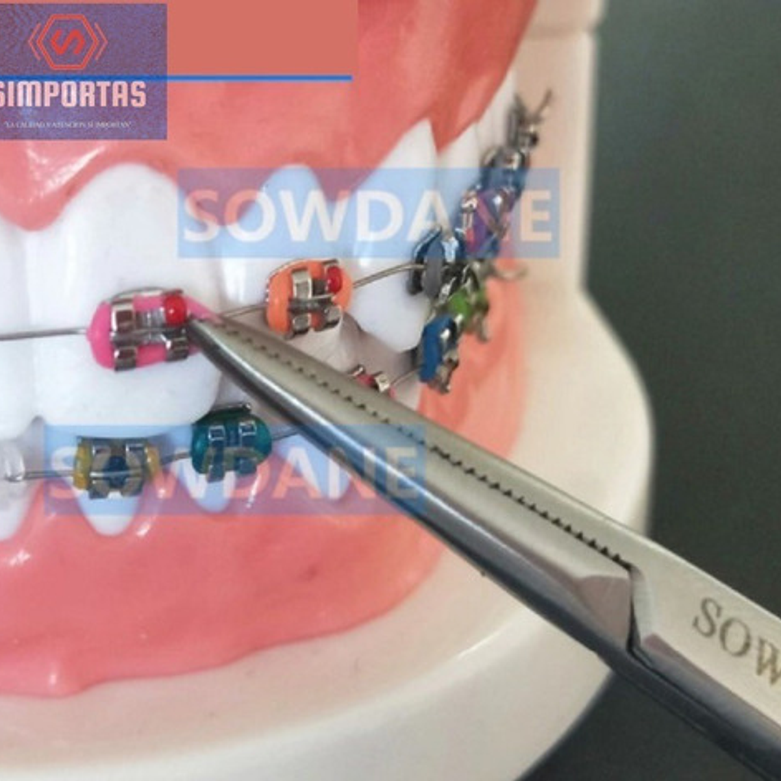 Porta Ligaduras, Pinza Mathieu Ortodoncia Santiago 3