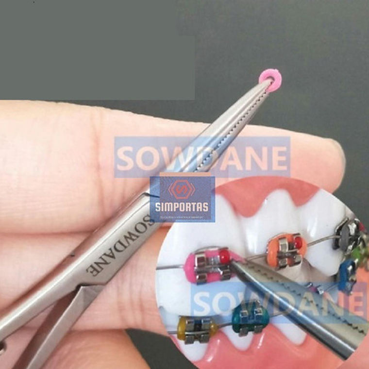 Porta Ligaduras, Pinza Mathieu Ortodoncia Santiago 5