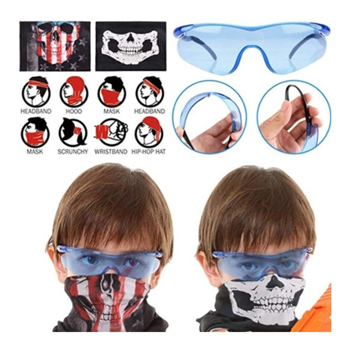 Chaleco Táctico Para Pistola Nerf Nstrike Elite Con Dardos  17