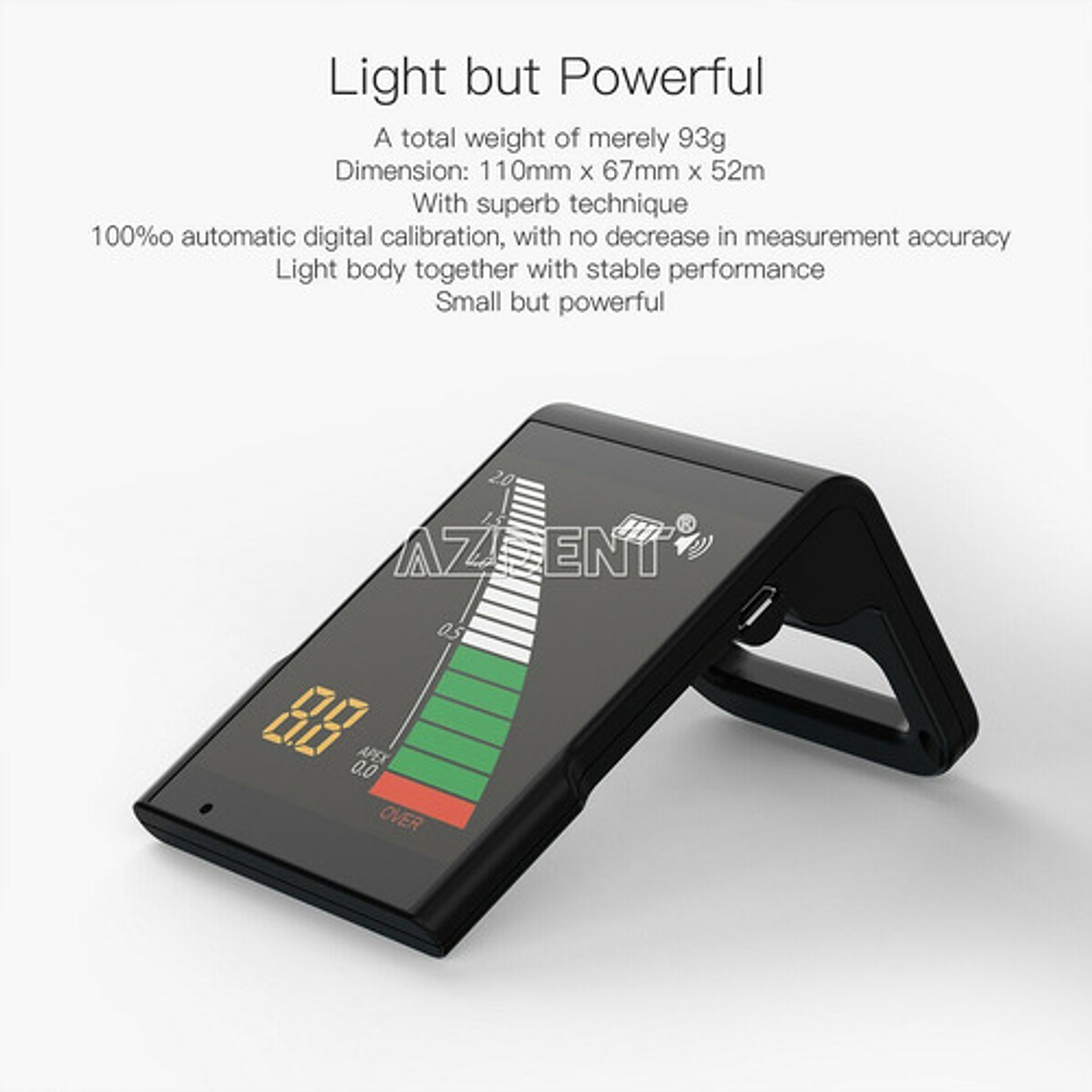 Localizador Apical Portable E Inteligente Recargable Lcd 3,2 10
