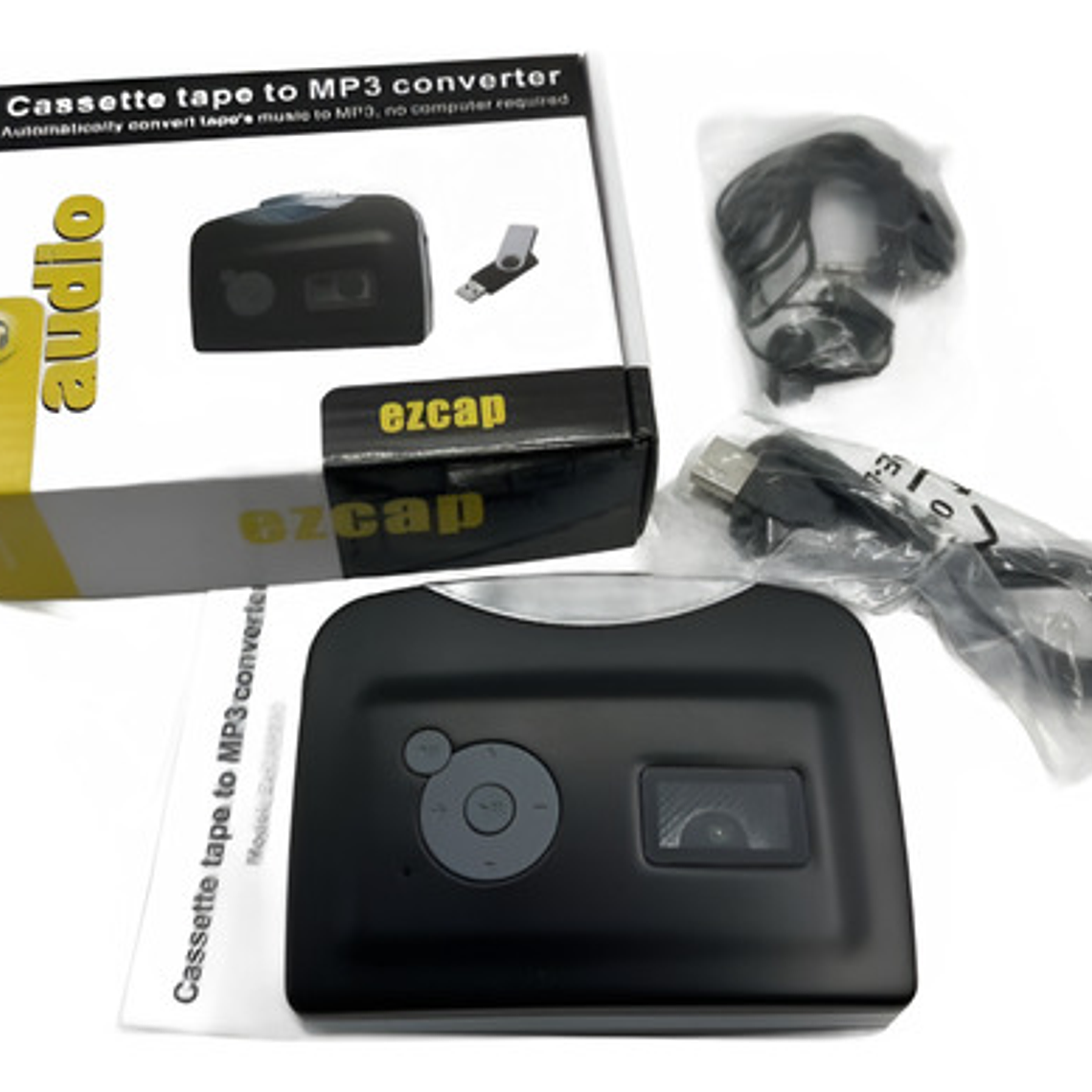 Transpasa Convierte Cassette A Mp3 Via Usb Convertidor Stgo. 2