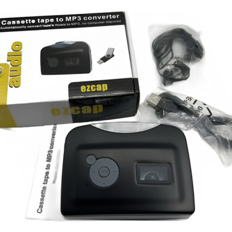 Transpasa Convierte Cassette A Mp3 Via Usb Convertidor Stgo. 2