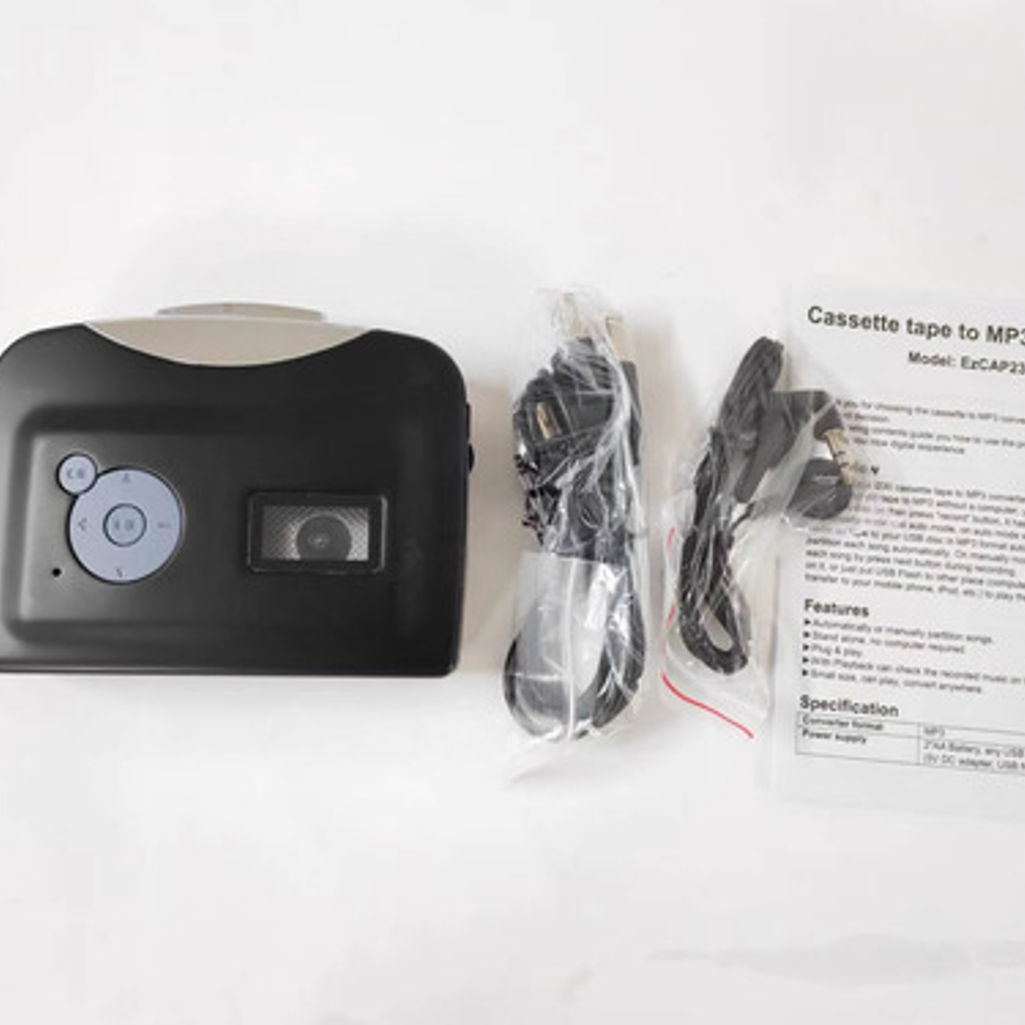 Transpasa Convierte Cassette A Mp3 Via Usb Convertidor Stgo. 4
