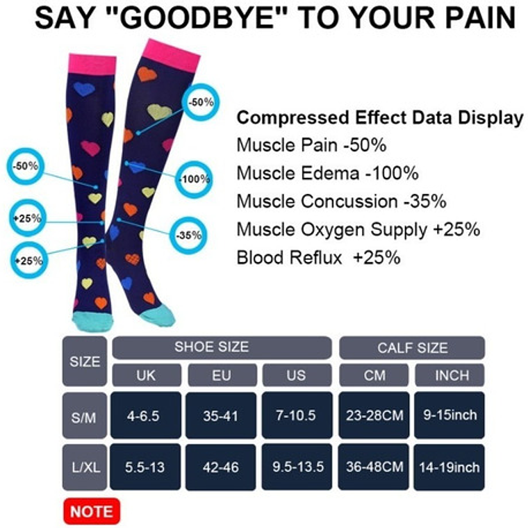 Medias Compresivas Calcetas Diseño Calidad Santiago 13