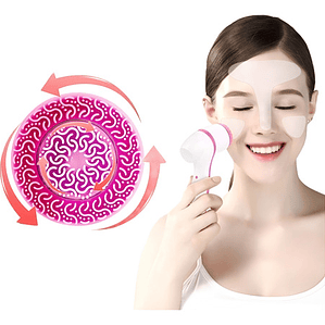 Cepillo Spa Facial Limpieza Recargable Giratorio El Mejor 