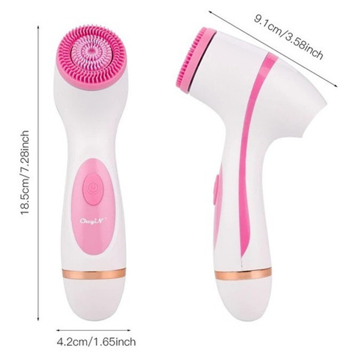 Cepillo Spa Facial Limpieza Recargable Giratorio El Mejor  3