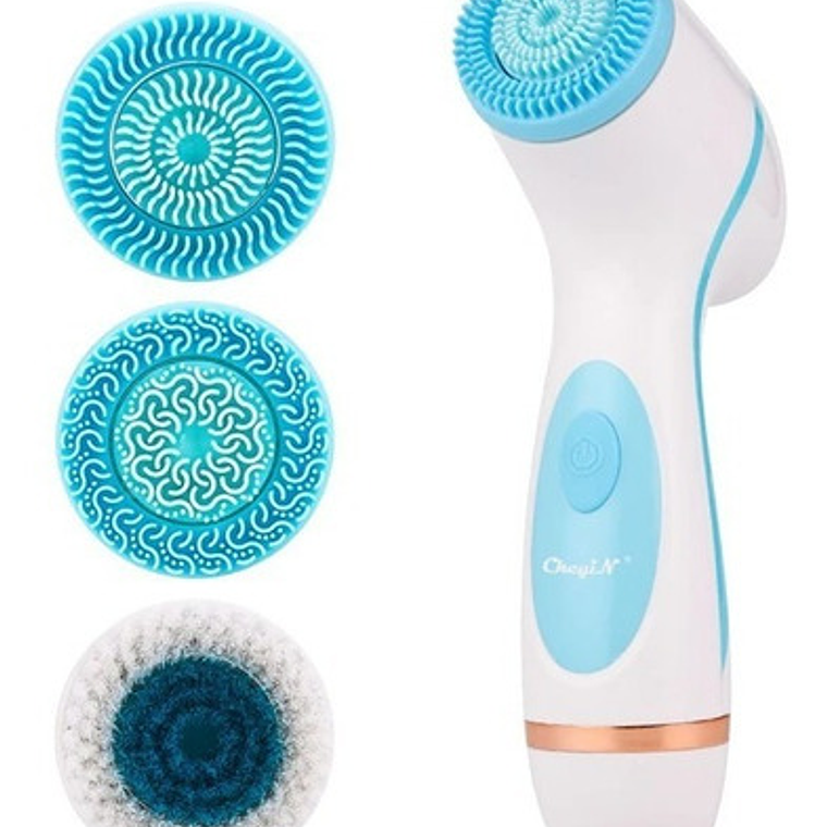 Cepillo Spa Facial Limpieza Recargable Giratorio El Mejor  10