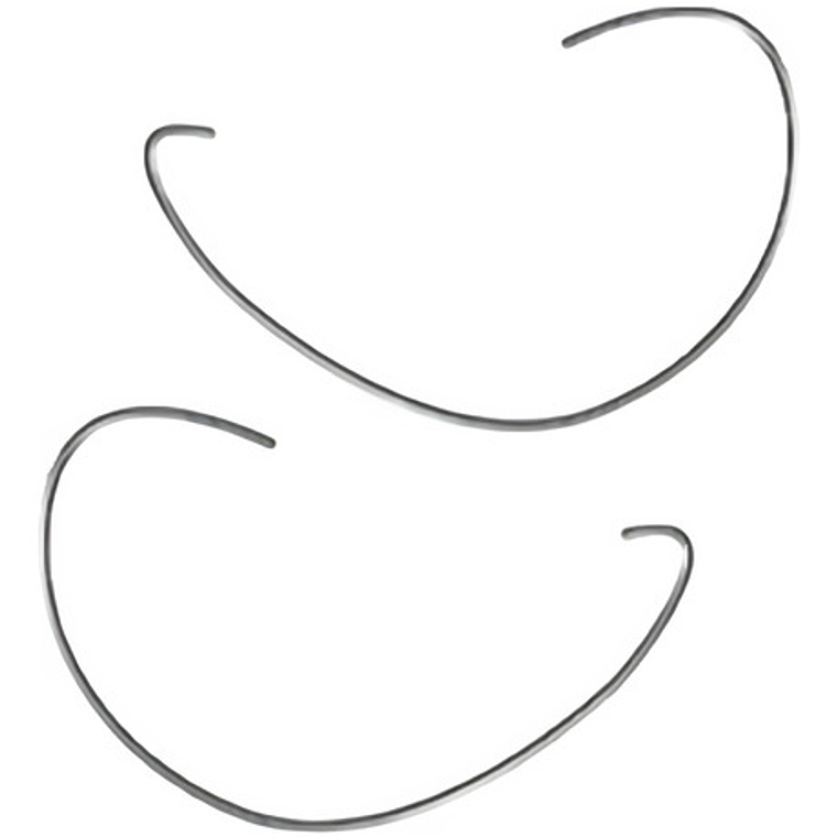 Arcos Curva Reversa Niti Super Elástico Ortodoncia 2u/sobre 6