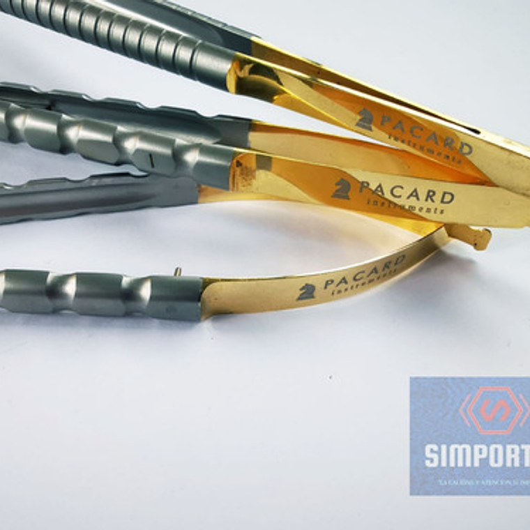 Kit Quirúrgico 3 Piezas Castroviejo Pinza Tijeras 18cm Stgo. 6