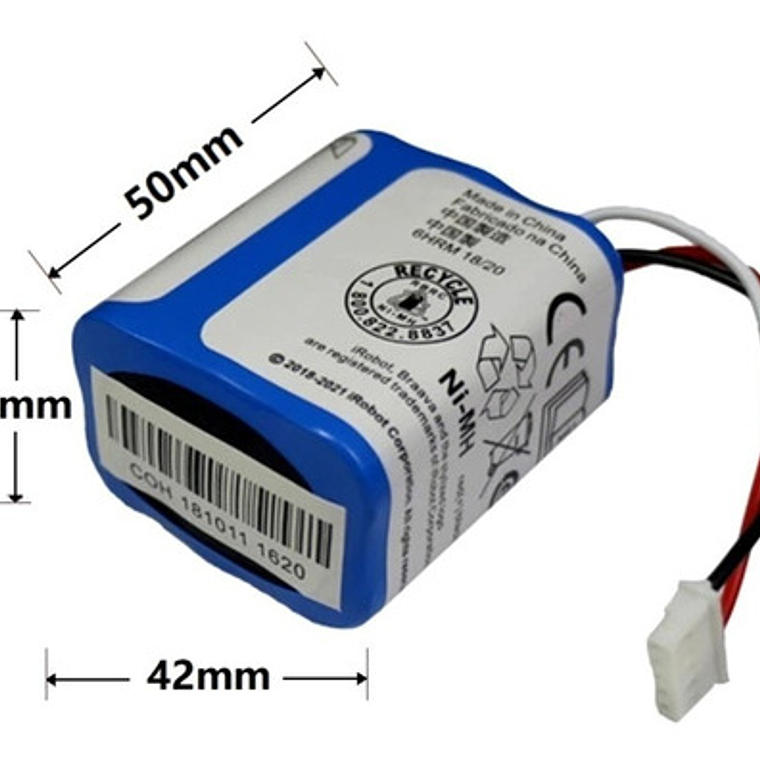 Batería Para Braava 380t Irobot Santiago 4