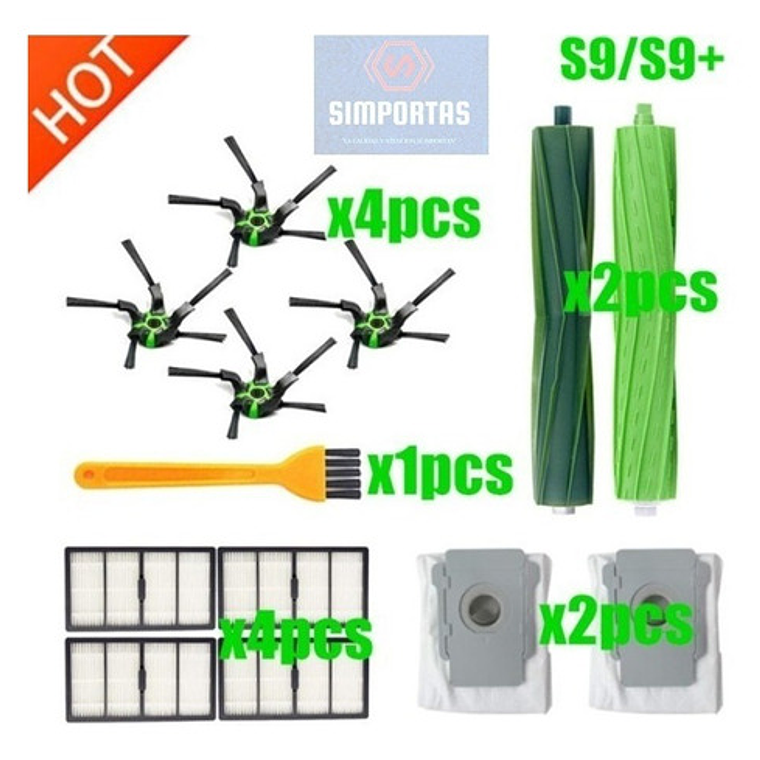 Kit Completo Repuesto Para Irobot Roomba S9 9150 S9+ S9 Plus 1