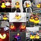 Luz Para Bicicleta Patito Sonora Divertido Santiago - Miniatura 10