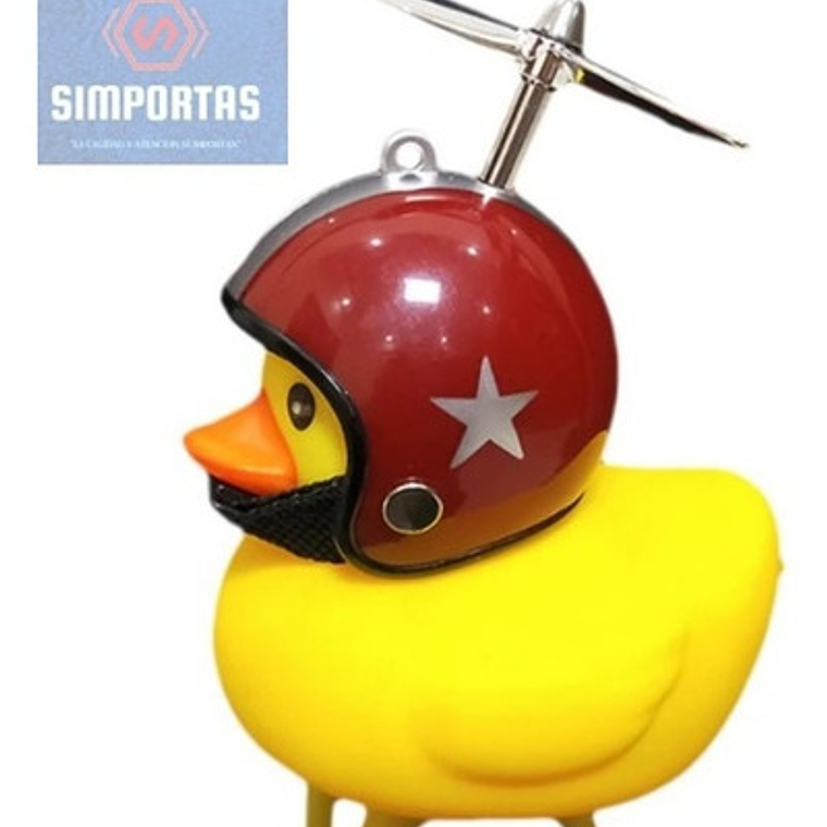 Luz Para Bicicleta Patito Sonora Divertido Santiago 13