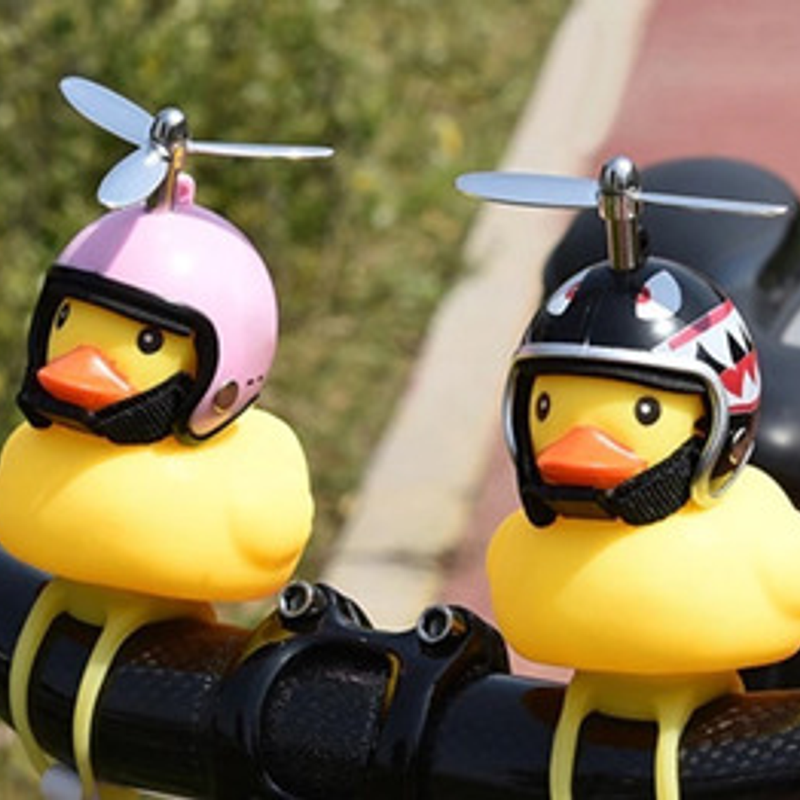 Luz Para Bicicleta Patito Sonora Divertido Santiago 27