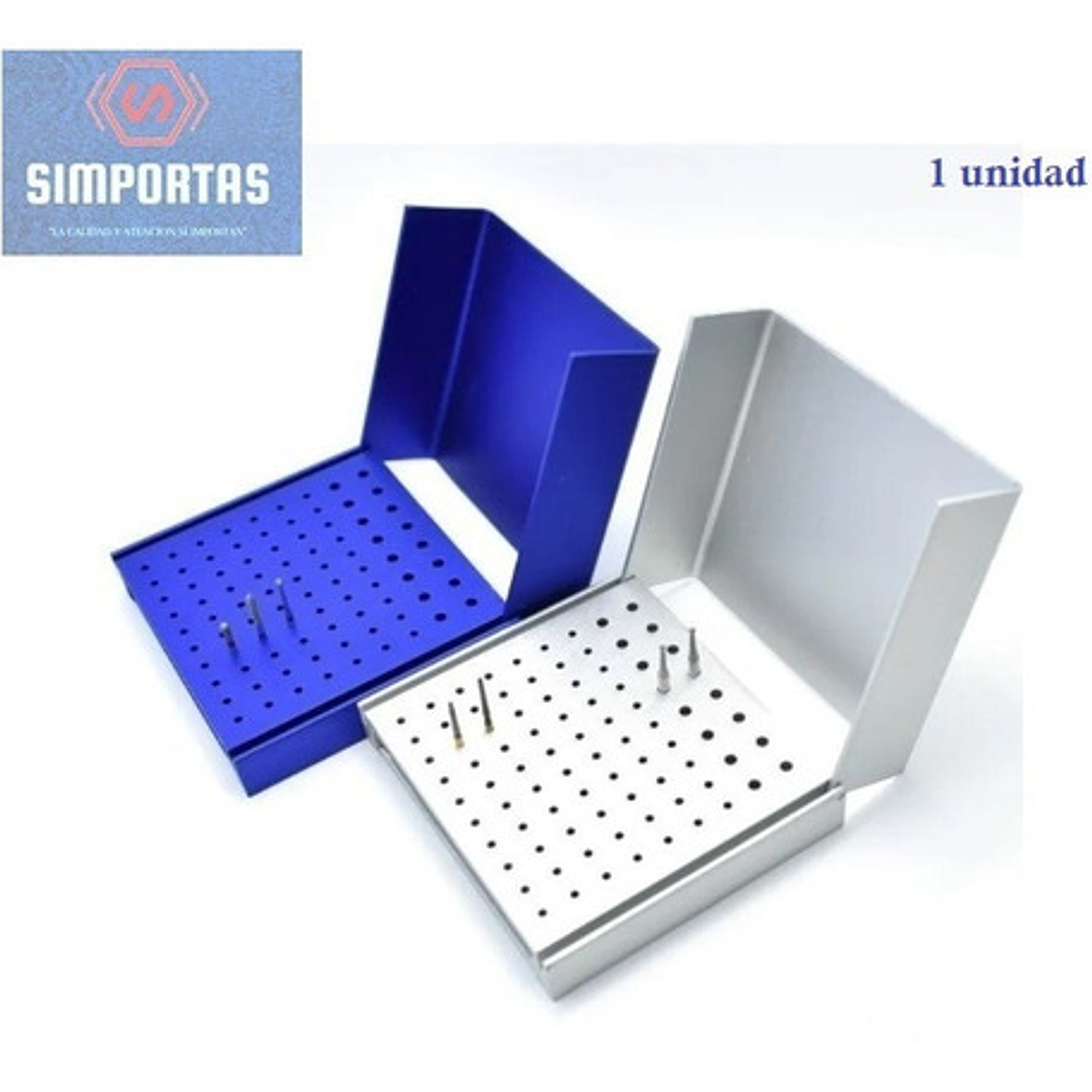 Fresario Autoclavable Alta Y Baja Velocidad 86 Fresas Stgo. 8