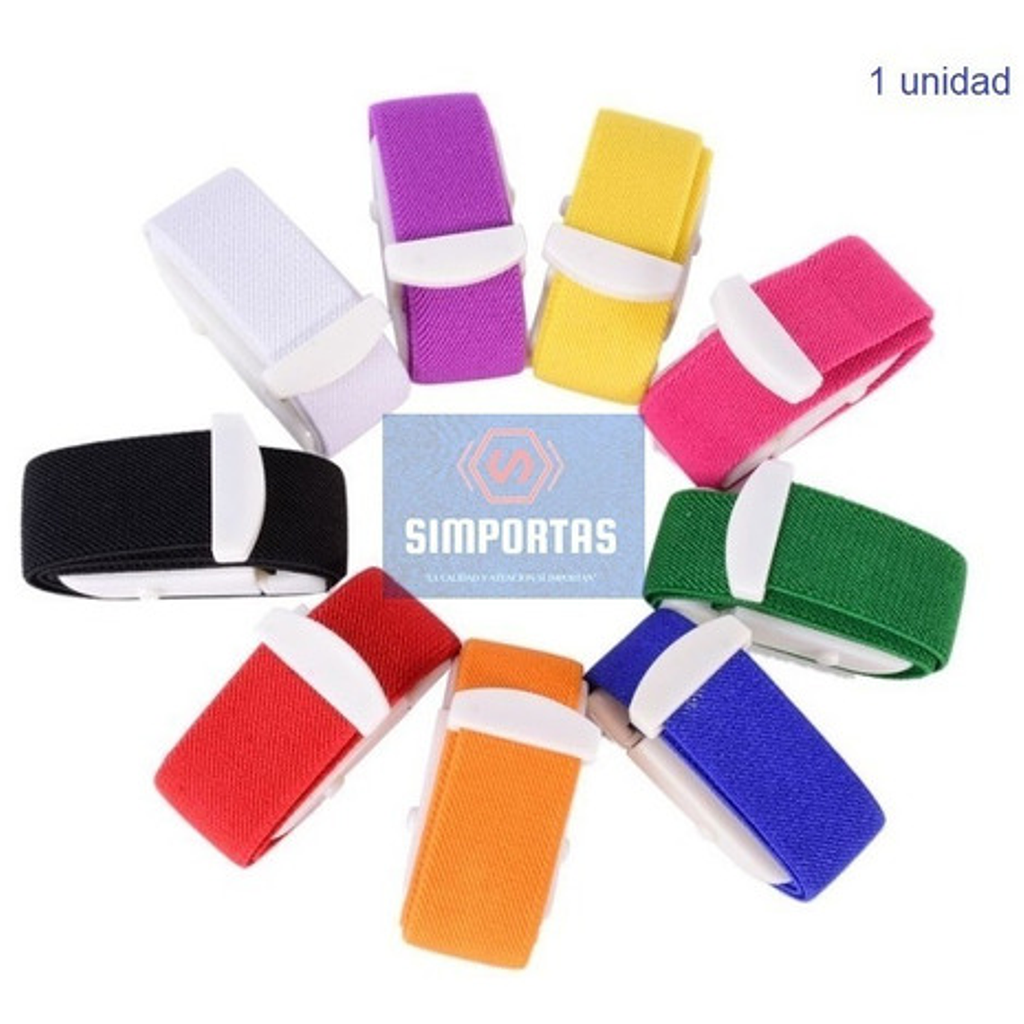 Ligadura, Lazo, Torniquete Médico Colores Unidad Santiago 4