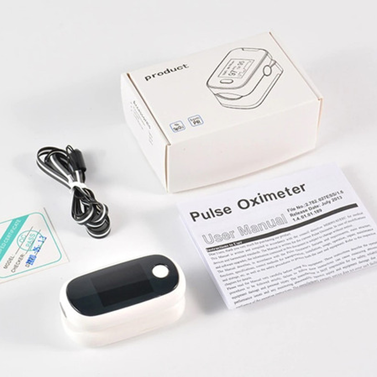 Oximetro Pulso Usb Saturómetro Recargable Calidad Santiago 8